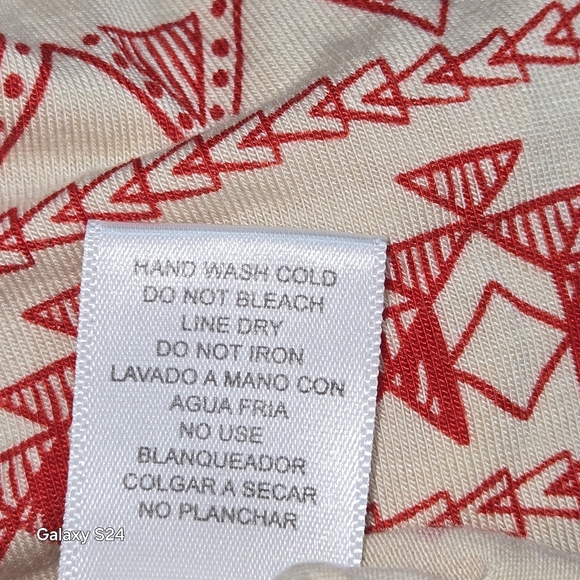 LOVE TREE MAXI STRAPLESS BRIGHT RED/CREAM ELEPHANT PRINT DRESS SIZE SMALL - Picture 11 of 13